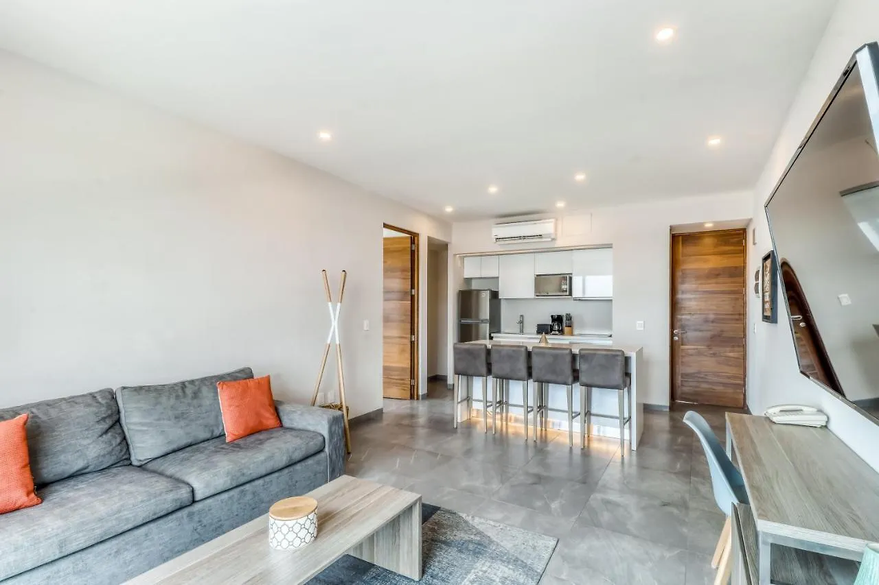Apartamento Turchese 303 N @ The Gallery Playa del Carmen México