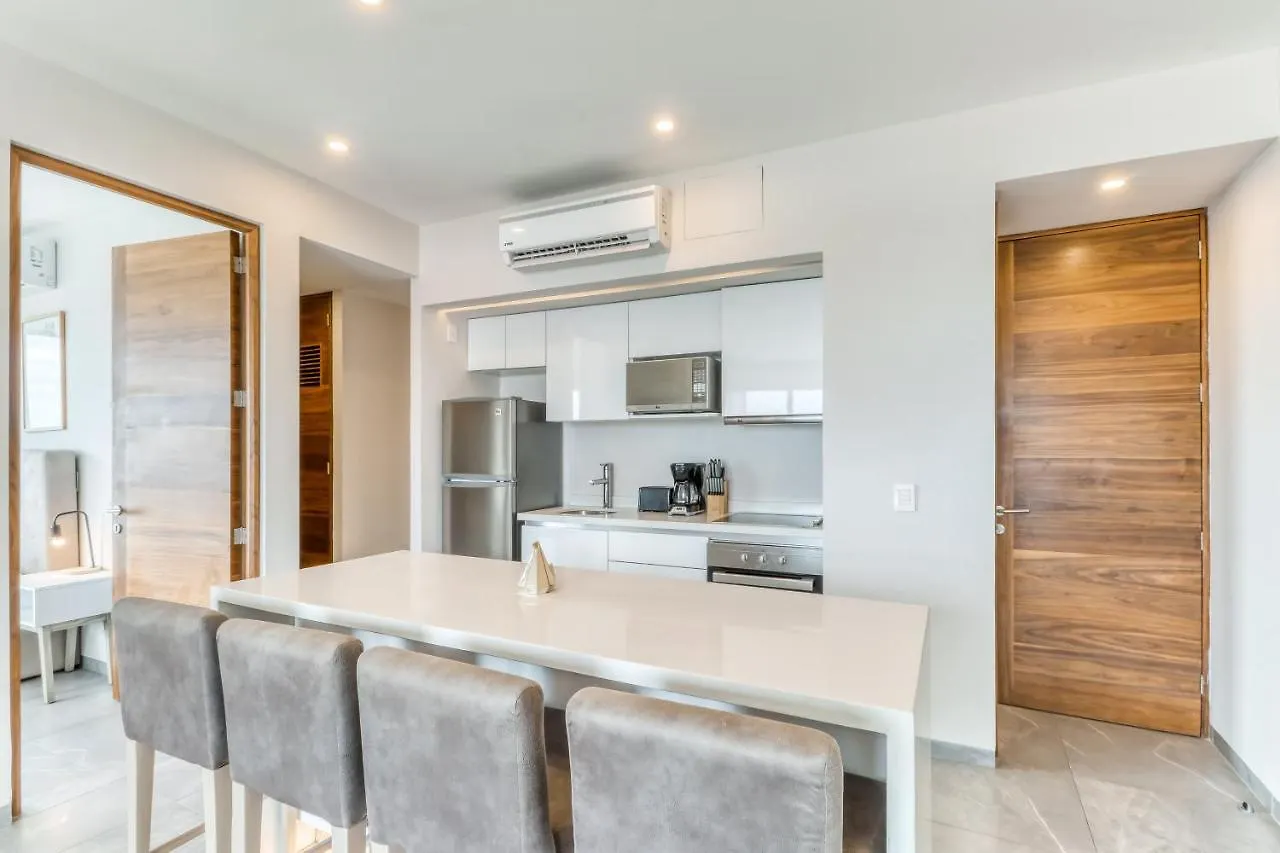 Apartment Turchese 303 N @ The Gallery Playa del Carmen Mexico